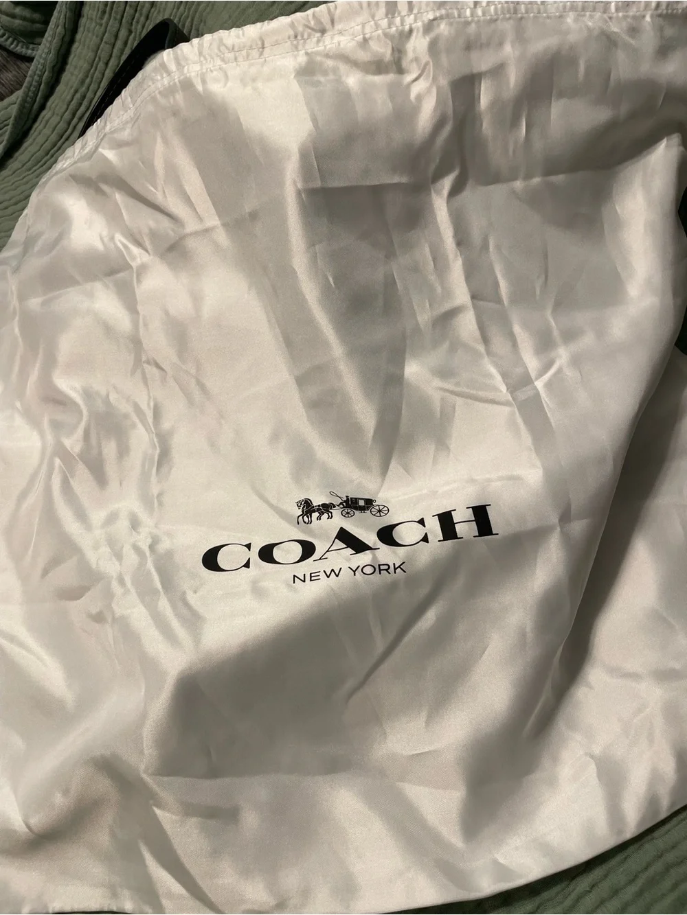 Coach Brooklyn 28 Black Leather Shoulder Bag - Picture 5 of 5
